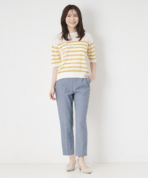 CORDIER / コルディア パンツ | 【S～4Lサイズ／接触冷感】アップデート美シルエットテーパードパンツ | 詳細13