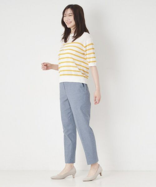 CORDIER / コルディア パンツ | 【S～4Lサイズ／接触冷感】アップデート美シルエットテーパードパンツ | 詳細14