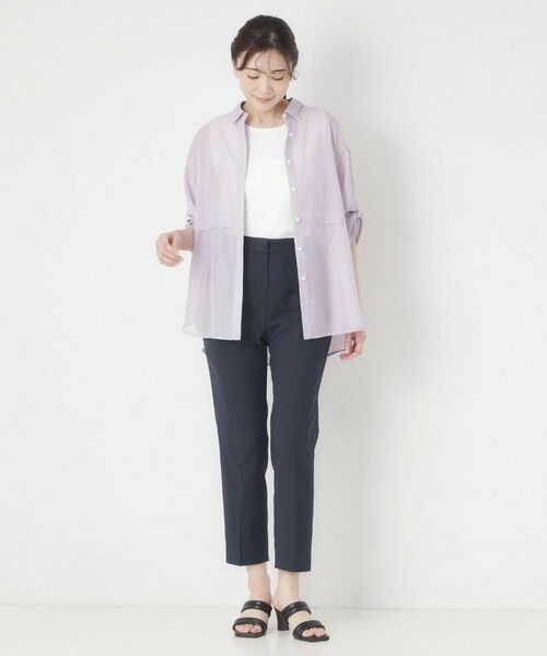 CORDIER / コルディア パンツ | 【S～4Lサイズ／接触冷感】アップデート美シルエットテーパードパンツ | 詳細17