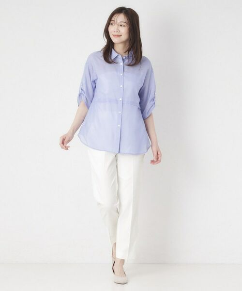 CORDIER / コルディア パンツ | 【S～4Lサイズ／接触冷感】アップデート美シルエットテーパードパンツ | 詳細21