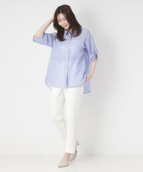 CORDIER / コルディア パンツ | 【S～4Lサイズ／接触冷感】アップデート美シルエットテーパードパンツ | 詳細22