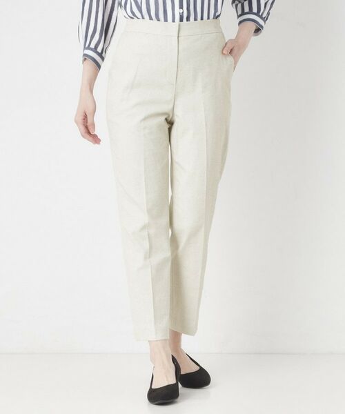 CORDIER / コルディア パンツ | 【S～4Lサイズ／接触冷感】アップデート美シルエットテーパードパンツ | 詳細8