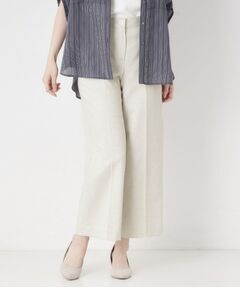 CORDIER / コルディア パンツ | 【S～4Lサイズ／接触冷感】美シルエットセミワイドパンツ