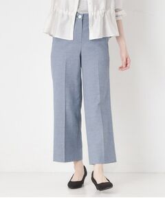 CORDIER / コルディア パンツ | 【S～4Lサイズ／接触冷感】美シルエットセミワイドパンツ