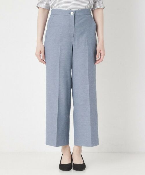 CORDIER / コルディア パンツ | 【S～4Lサイズ／接触冷感】美シルエットセミワイドパンツ | 詳細1