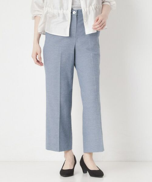 CORDIER / コルディア パンツ | 【S～4Lサイズ／接触冷感】美シルエットセミワイドパンツ | 詳細20