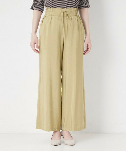 CORDIER / コルディア ショート・ハーフ・半端丈パンツ | 【S~4Lサイズ/セットアップ/洗える/接触冷感】グレースポプリン パンツ | 詳細1