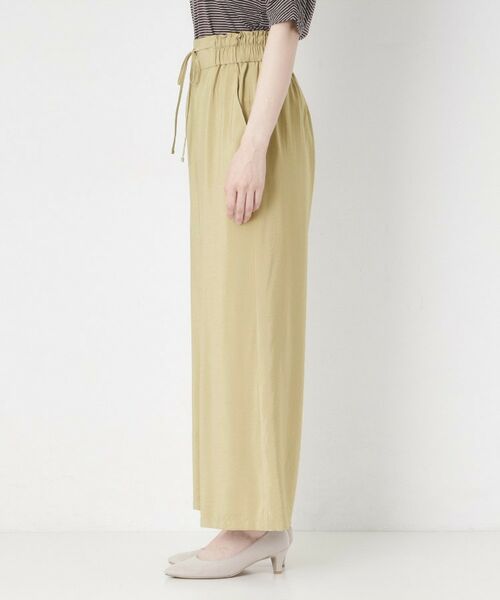 CORDIER / コルディア ショート・ハーフ・半端丈パンツ | 【S~4Lサイズ/セットアップ/洗える/接触冷感】グレースポプリン パンツ | 詳細2