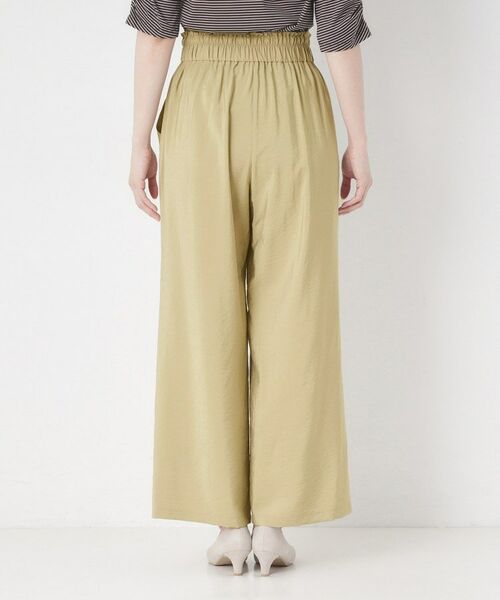 CORDIER / コルディア ショート・ハーフ・半端丈パンツ | 【S~4Lサイズ/セットアップ/洗える/接触冷感】グレースポプリン パンツ | 詳細3