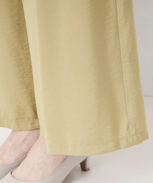 CORDIER / コルディア ショート・ハーフ・半端丈パンツ | 【S~4Lサイズ/セットアップ/洗える/接触冷感】グレースポプリン パンツ | 詳細7
