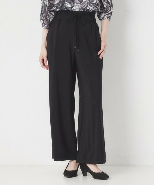 CORDIER / コルディア ショート・ハーフ・半端丈パンツ | 【S~4Lサイズ/セットアップ/洗える/接触冷感】グレースポプリン パンツ | 詳細8