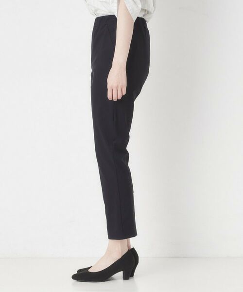 CORDIER / コルディア ショート・ハーフ・半端丈パンツ | 【S~4Lサイズ/接触冷感/ストレッチ/洗える】スリットデザインレギンスパンツ | 詳細2