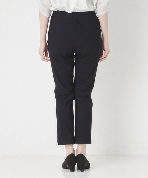 CORDIER / コルディア ショート・ハーフ・半端丈パンツ | 【S~4Lサイズ/接触冷感/ストレッチ/洗える】スリットデザインレギンスパンツ | 詳細3