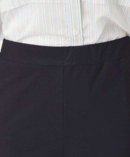 CORDIER / コルディア ショート・ハーフ・半端丈パンツ | 【S~4Lサイズ/接触冷感/ストレッチ/洗える】スリットデザインレギンスパンツ | 詳細4