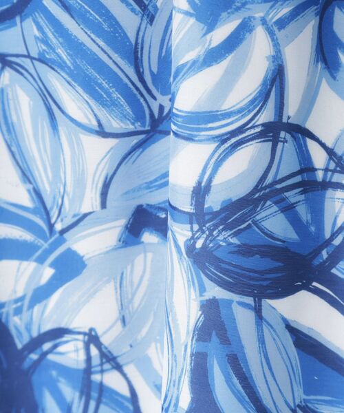 CORDIER / コルディア ロング・マキシ丈スカート | 【M～3Lサイズ／洗える／セットアップ】グレースリーフプリントスカート | 詳細9