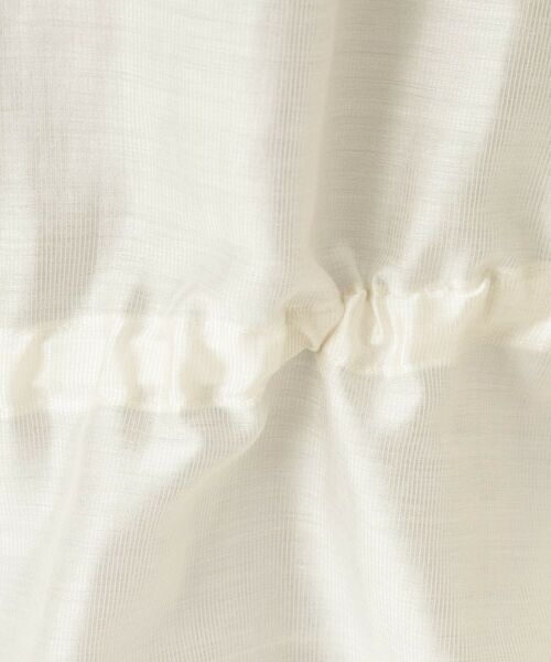 CORDIER / コルディア シャツ・ブラウス | 【M～3Lサイズ/洗える】艶シアー羽織ブラウス | 詳細11