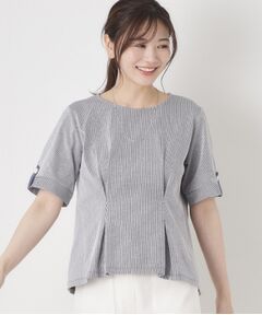 CORDIER / コルディア シャツ・ブラウス | 【M～4Lサイズ／洗える】1枚着るだけで涼しくきまる サッカーブラウス