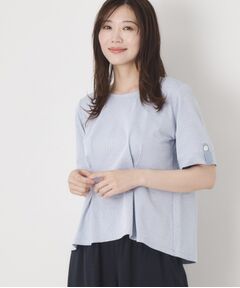 CORDIER / コルディア シャツ・ブラウス | 【M～4Lサイズ／洗える】1枚着るだけで涼しくきまる サッカーブラウス