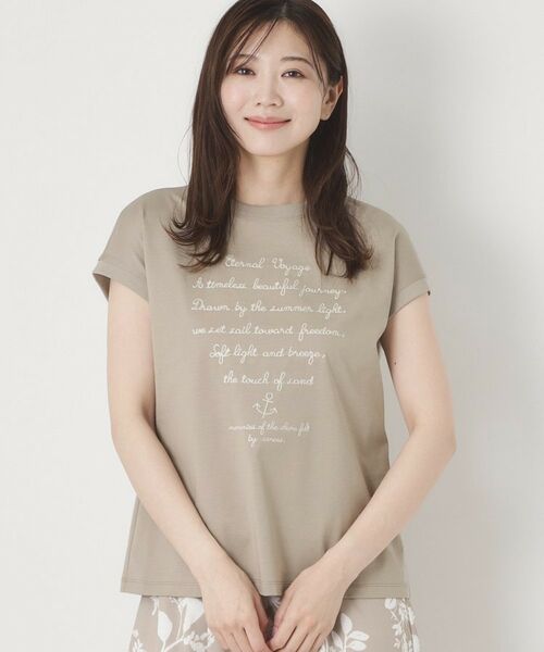 CORDIER / コルディア Tシャツ | 【M～3Lサイズ】メッセージ刺繍Tシャツ | 詳細11