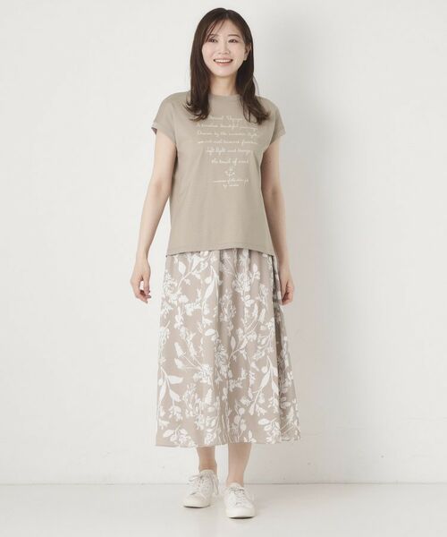 CORDIER / コルディア Tシャツ | 【M～3Lサイズ】メッセージ刺繍Tシャツ | 詳細13