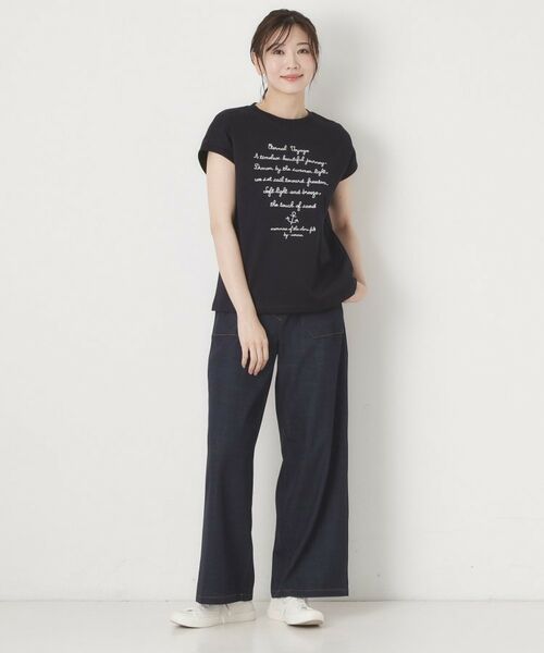 CORDIER / コルディア Tシャツ | 【M～3Lサイズ】メッセージ刺繍Tシャツ | 詳細20