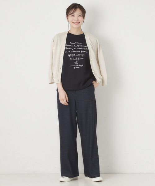 CORDIER / コルディア Tシャツ | 【M～3Lサイズ】メッセージ刺繍Tシャツ | 詳細21