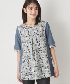 CORDIER / コルディア カットソー | 【リバティプリント】デイリースタイルが華やぐ プリントチュニック