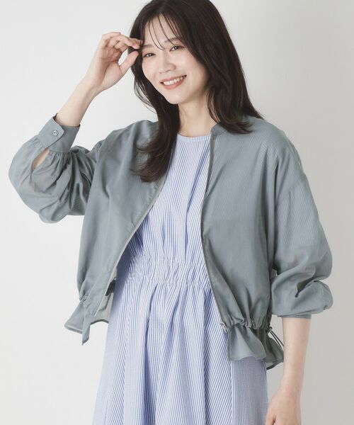 CORDIER / コルディア レザーブルゾン・ジャケット | コットン100％上品軽ブルゾン | 詳細15