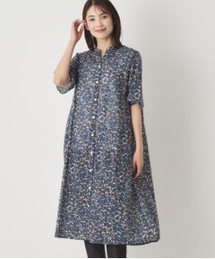 CORDIER / コルディア ミニ丈・ひざ丈ワンピース | 一枚着も羽織もお任せ フラワープリントワンピース