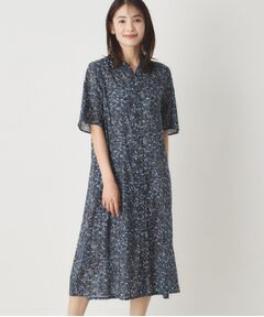 CORDIER / コルディア ミニ丈・ひざ丈ワンピース | 一枚着も羽織もお任せ フラワープリントワンピース