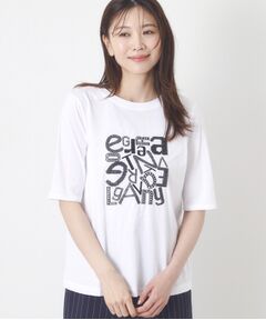 CORDIER / コルディア カットソー | 【M～4Lサイズ／接触冷感】クリアジャージ5分袖Tシャツ