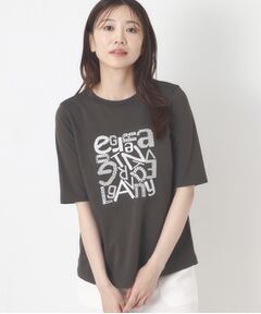 CORDIER / コルディア カットソー | 【M～4Lサイズ／接触冷感】クリアジャージ5分袖Tシャツ