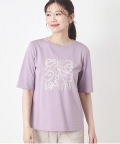 CORDIER / コルディア カットソー | 【M～4Lサイズ／接触冷感】クリアジャージ5分袖Tシャツ