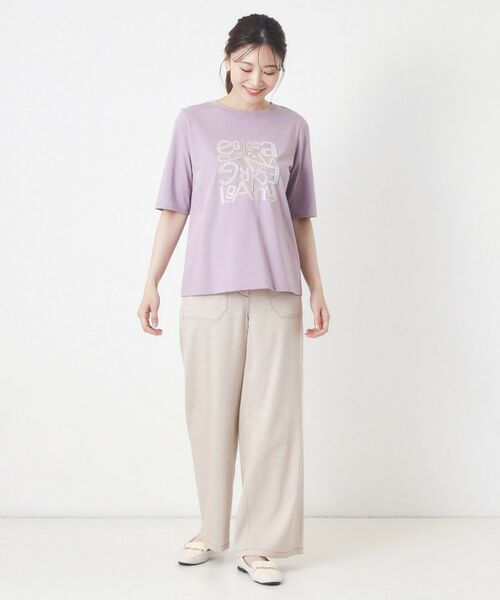 CORDIER / コルディア カットソー | 【M~4Lサイズ/接触冷感】クリアジャージ5分袖Tシャツ | 詳細12