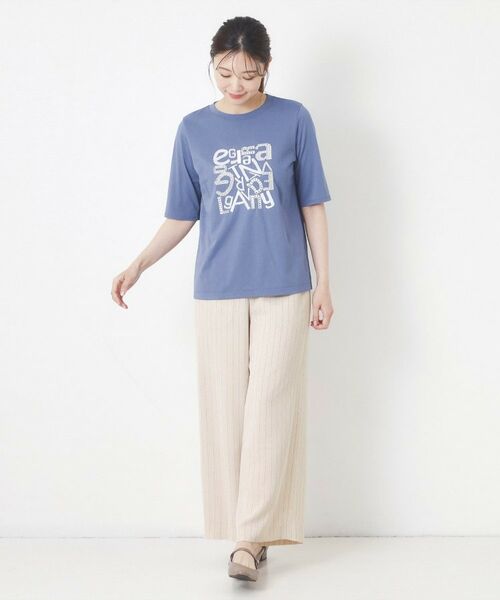 CORDIER / コルディア カットソー | 【M~4Lサイズ/接触冷感】クリアジャージ5分袖Tシャツ | 詳細17