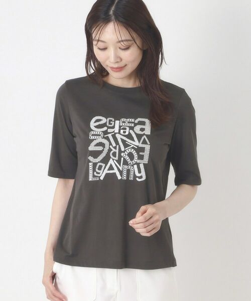 CORDIER / コルディア カットソー | 【M~4Lサイズ/接触冷感】クリアジャージ5分袖Tシャツ | 詳細7