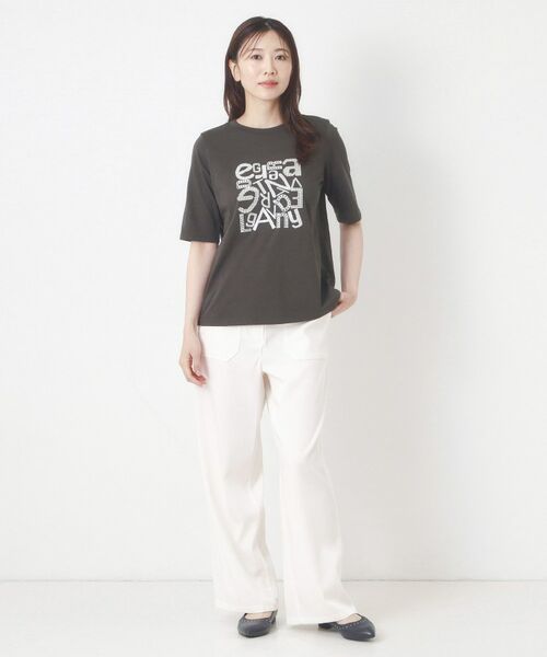 CORDIER / コルディア カットソー | 【M~4Lサイズ/接触冷感】クリアジャージ5分袖Tシャツ | 詳細8