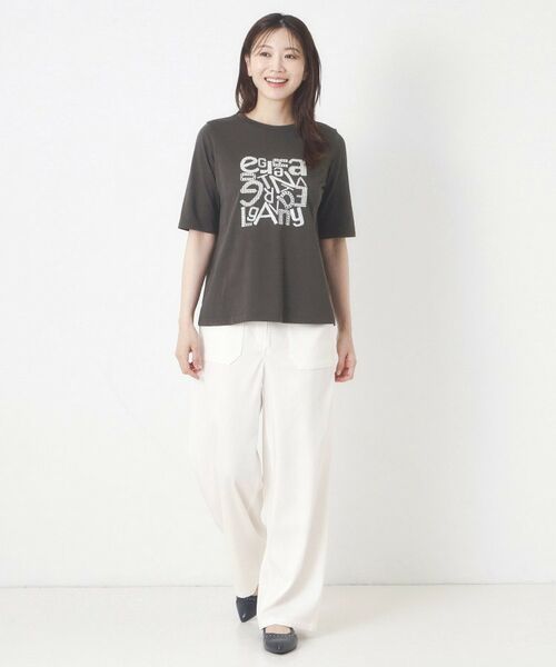CORDIER / コルディア カットソー | 【M~4Lサイズ/接触冷感】クリアジャージ5分袖Tシャツ | 詳細9