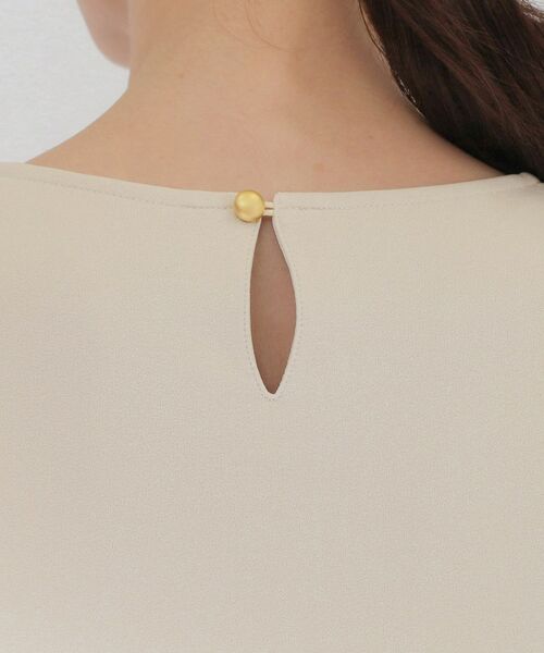 CORDIER / コルディア カットソー | 【M~3Lサイズ/洗える/ストレッチ】スポンディッシュ上品プルオーバージャージ | 詳細19