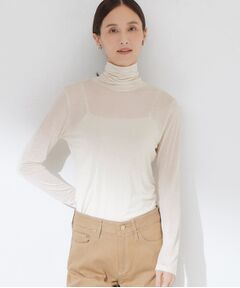 CORDIER / コルディア カットソー | 【M～4Lサイズ】レイヤードスタイルはお任せ／しなやかプルオーバージャージ