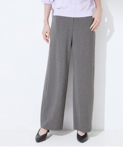 CORDIER / コルディア パンツ | 【M～4Lサイズ／ストレッチ／洗える】大人の身体をキレイ見せ／進化系ワイドパンツ