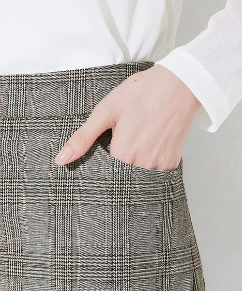 CORDIER / コルディア パンツ | 【M~4Lサイズ/ストレッチ/洗える】大人の身体をキレイ見せ/進化系ワイドパンツ | 詳細21