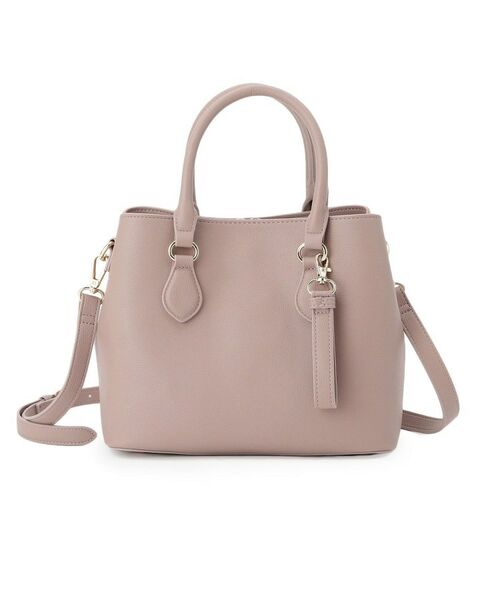 COUP DE CHANCE / クードシャンス ショルダーバッグ | 【2WAY】クローチェバッグ（ピンクベージュ(053)）