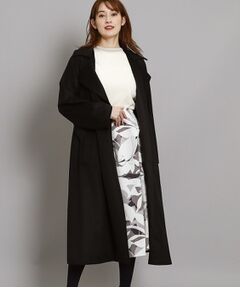 COUP DE CHANCE / クードシャンス その他アウター | 【日本製/カシミヤ100％/上質素材】リラックスシルエット ガウンコート。