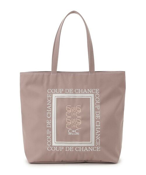 COUP DE CHANCE / クードシャンス トートバッグ | 【通勤/A4サイズ収納可】ロゴ刺繍トート | 詳細1