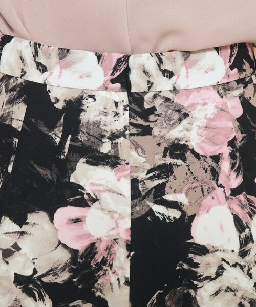 COUP DE CHANCE / クードシャンス スカート | 【洗える／日本製／華やかな花柄】存在感ある柄が目を惹く、フレアースカート | 詳細13