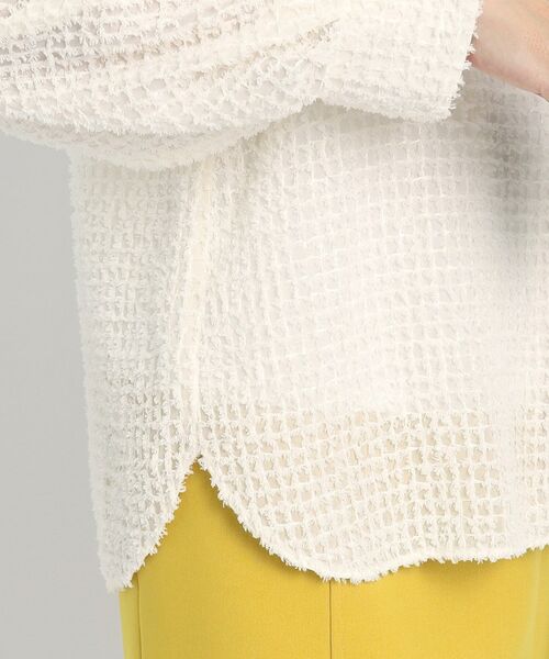 COUP DE CHANCE / クードシャンス シャツ・ブラウス | 【洗える】フェザーシフォンのブラウス | 詳細22