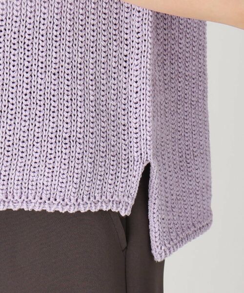 COUP DE CHANCE / クードシャンス ニット・セーター | 【洗える／日本製／ラメ混】ニットベスト | 詳細21