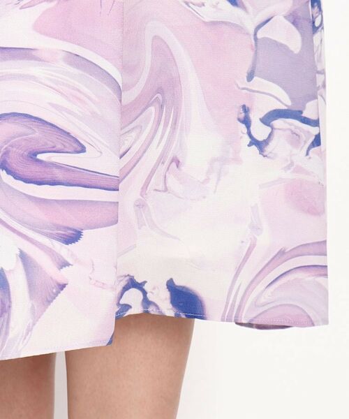 COUP DE CHANCE / クードシャンス ミニ丈・ひざ丈ワンピース | 【洗える】流線柄ワンピース | 詳細22