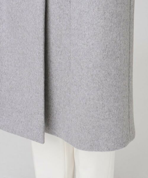 COUP DE CHANCE / クードシャンス その他アウター | 【日本製／フォックスファー／カシミヤ混】ファー付ウールコート | 詳細28